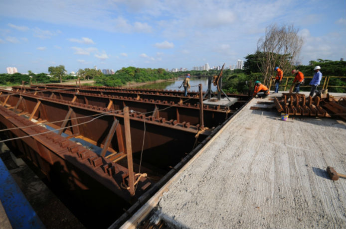 Ponte Wall Ferraz está em obras