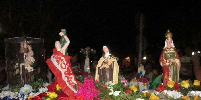 Primeira missa novena de abertura dos festejos de São Félix