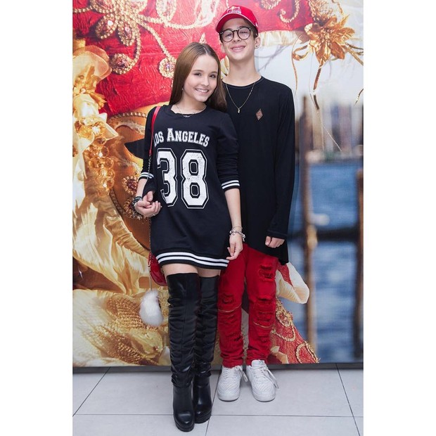 Larissa Manoela e João Guilherme (Crédito: Reprodução)