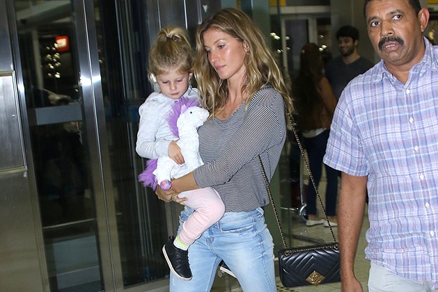 Gisele e a filha (Crédito: Reprodução)