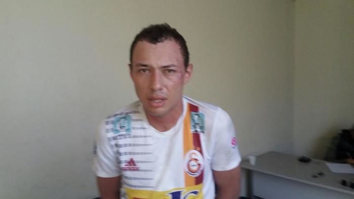 Acusado preso de roubar comércio na zona Norte de Teresina (Crédito: Reprodução)