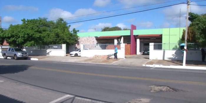 Prédio que abrigará a Central de Flagrantes de Parnaíba (Crédito: Reprodução)