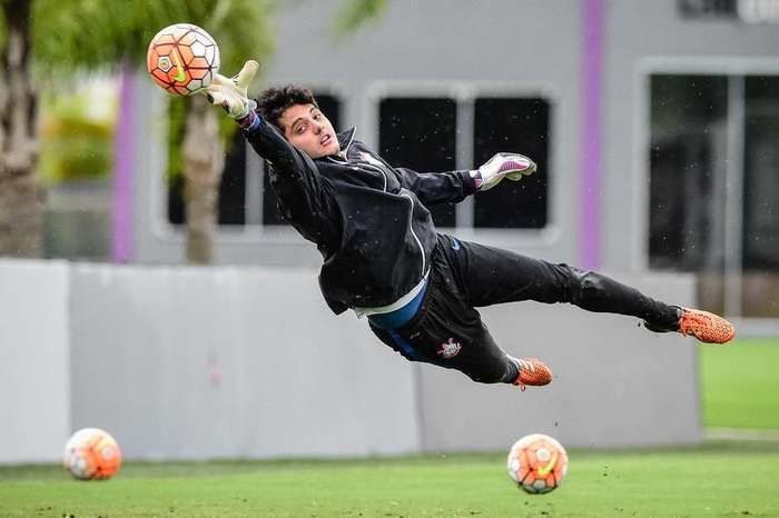Matheus Vidotto, goleiro do Corinthians (Crédito: GazetaPress)