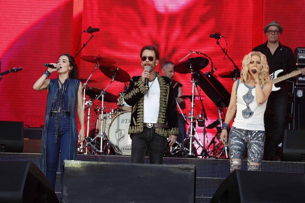 Marjorie Estiano, Nando Reis e Paula Toller (Crédito: Reprodução)