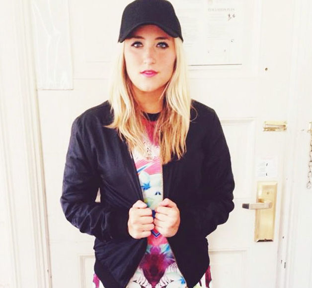 A jovem Allie Davis
