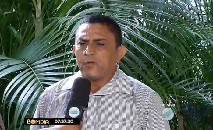 Irmão da vítima pede justiça (Crédito: Reprodução/TV Meio Norte)