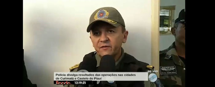 Comandante do CPI (Comando de Policiamento do Interior) Coronel Paulo de Tarso