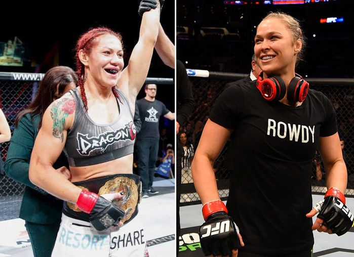 Cyborg e Ronda (Crédito: Reprodução)