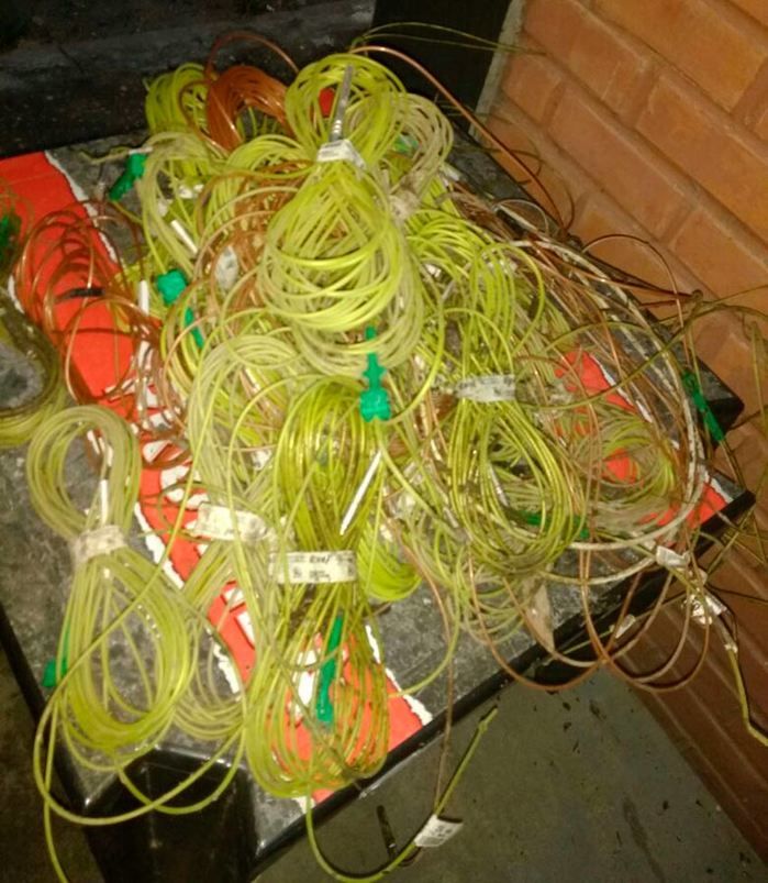 Material foi encontrado embaixo da ponte