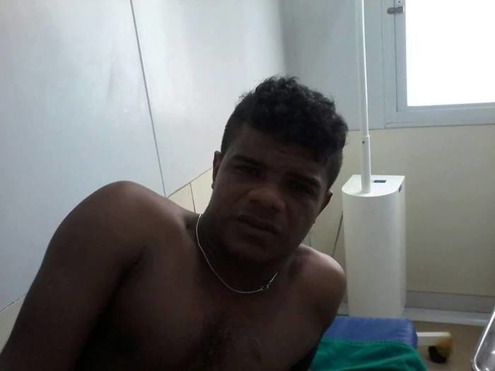 Comparsa ficou ferido e foi capturado pela Polícia de Timon (Crédito: Divulgação)
