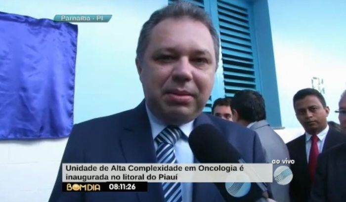 Prefeito de Parnaíba Florentino Neto (Crédito: Reprodução/TV Meio Norte)