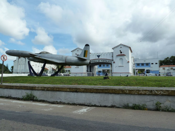 Base aérea de Fortaleza (Crédito: Reprodução)