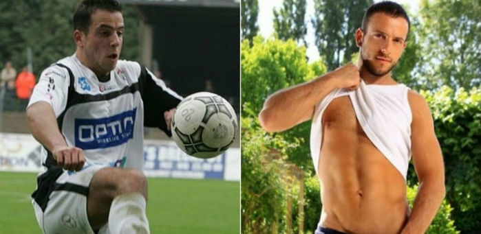 Lesionado, De Falco abreviou carreira e foi para o cinema gay (Crédito: Reprodução)