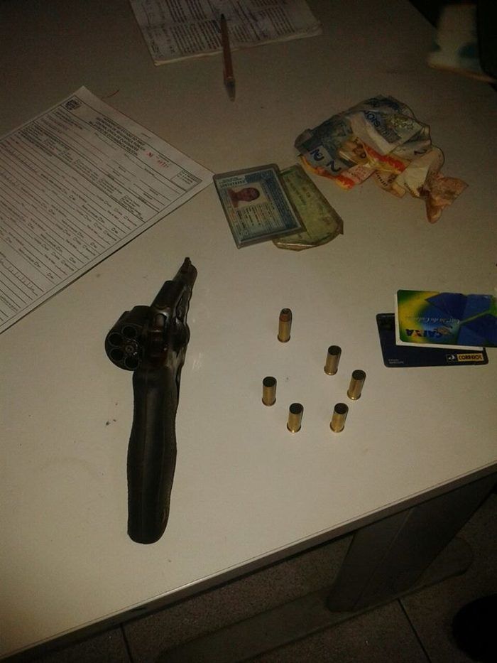 Armas apreendidas (Crédito: Reprodução)