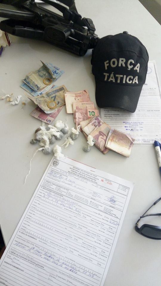 Material apreendido nas ações (Crédito: Reprodução)
