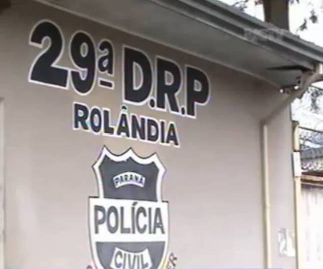 Acusado preso na 22º delegacia (Crédito: Reprodução)