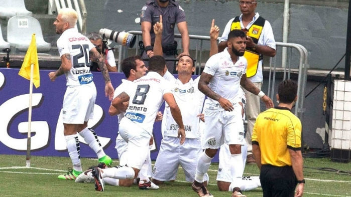 Atual vice-campeão, o Santos decide em casa a 3ª fase da Copa do Brasil (Crédito: Gazeta Press)