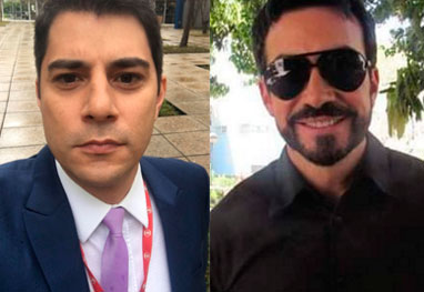 Padre Fabio de Melo e Evaristo Costa (Crédito: Divulgação)