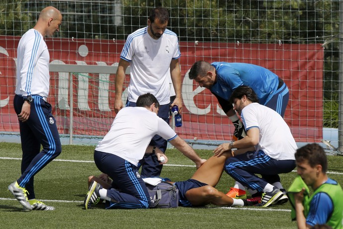 Cristiano Ronaldo lesionado (Crédito: Reprodução)