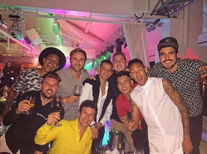 Férias de Neymar (Crédito: Reprodução)