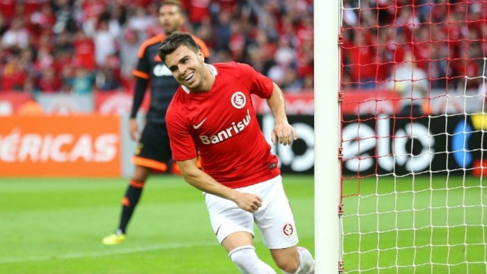 Andrigo marcou o seu primeiro gol no Brasileirão contra o Sport (Crédito: Gazeta Press)