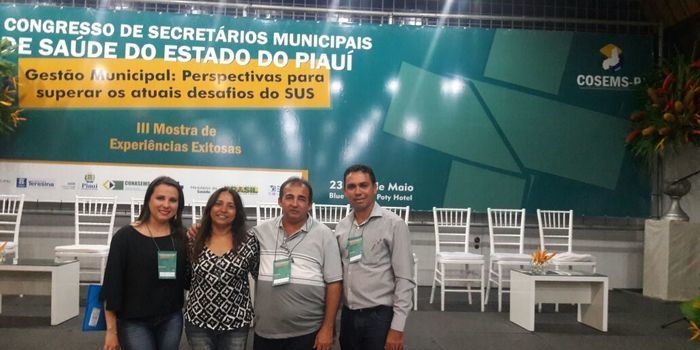São Félix esteve no VI Congresso dos Secretários Municipais do PI
