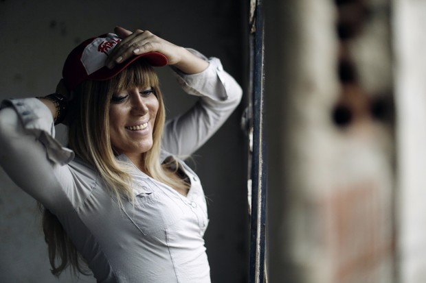 Mulhwer Abacaxi é dona de frota de caminhões (Crédito: Ego)
