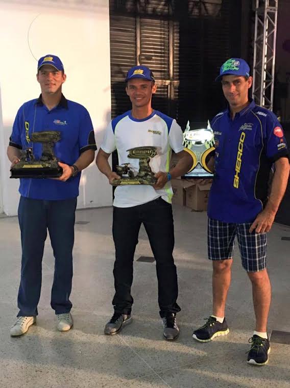 Pilotos Wesley Macedo, Helâindo Onofre Jales e Sandro Hoffmann