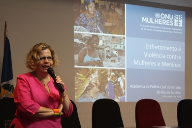 Nadine Gasman, representante da ONU Mulheres Brasil