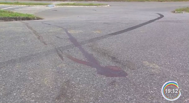Local onde ocorreu o crime em Taubaté, em SP