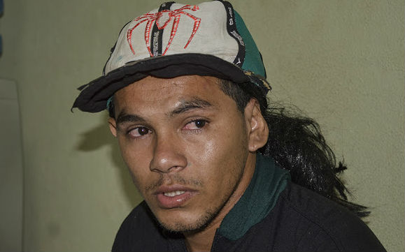 "Chupetão" foi conduzido para a delegacia da cidade, e liberado logo em seguida pela polícia, por não ter cometido nenhum crime. (Crédito: Reprodução / PM)