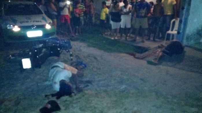 Crime ocorrido na Vila Bandeirantes (Crédito: Reprodução)