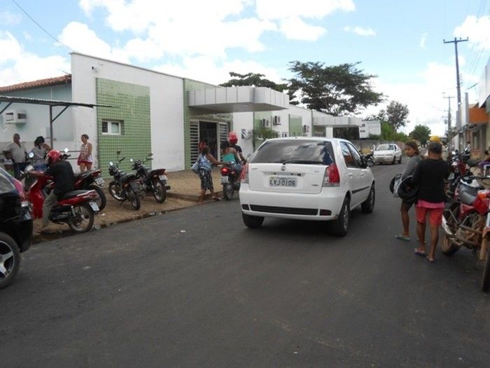 Jovem morreu ao dar enrtada no Hospital de Esperantina (Crédito: diariodolonga)