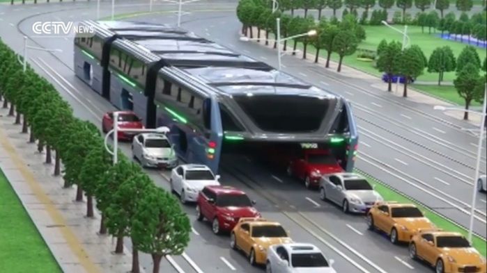 Ônibus do futuro (Crédito: Reprodução)