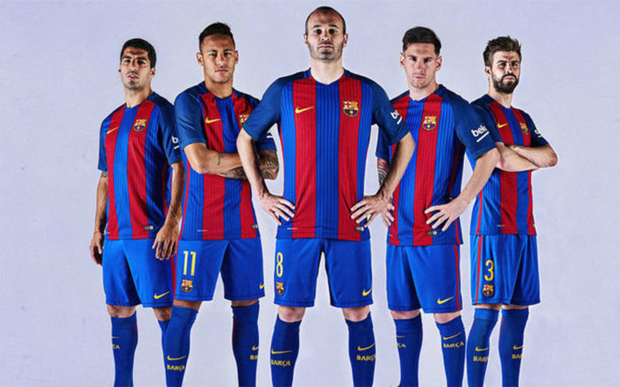 Novo uniforme do Barça (Crédito: Reprodução)