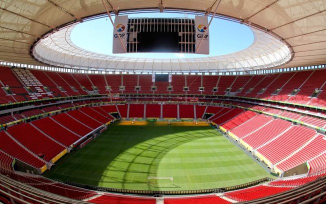 Estádio Mané Garrincha (Crédito: Reprodução)