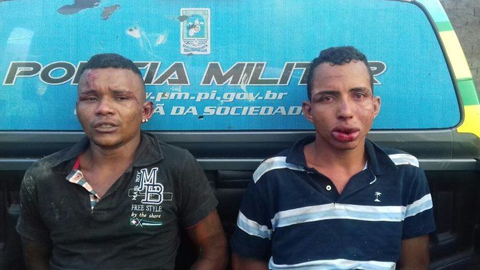 Dupla presa (Crédito: Reprodução)
