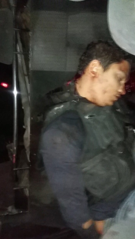 Assaltante morto em confronto (Crédito: Reprodução)