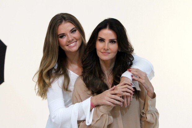 Lisandra Souto e Yasmin (Crédito: Reprodução)