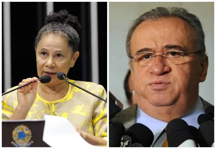 Senadora Regina Sousa e Heráclito Fortes