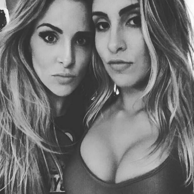 Joana Machado e a filha Ana Luiza (Crédito: Reprodução)