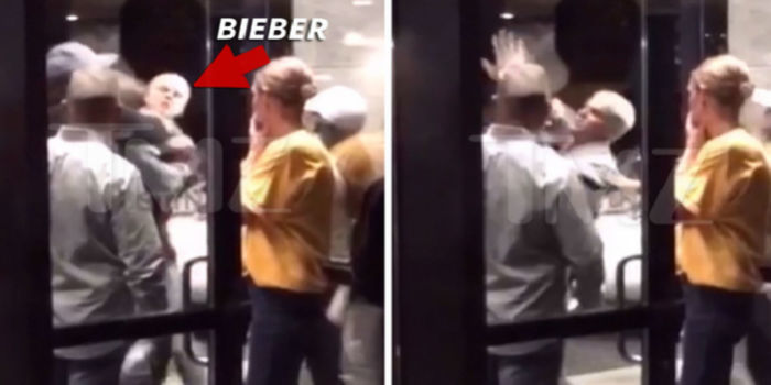 Justin Bieber aparece apanhando em vídeo circulando na web (Crédito: reprodução)