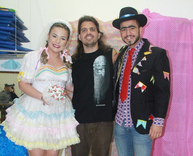 Marcus Menna, Cacau e Matheus (Crédito: Reprodução)