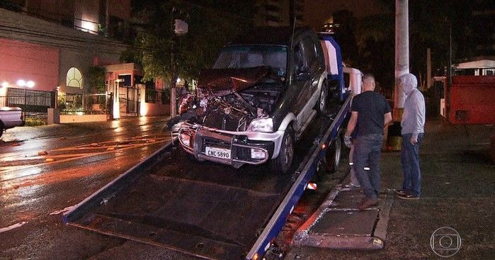 Carro roubado (Crédito: Reprodução)