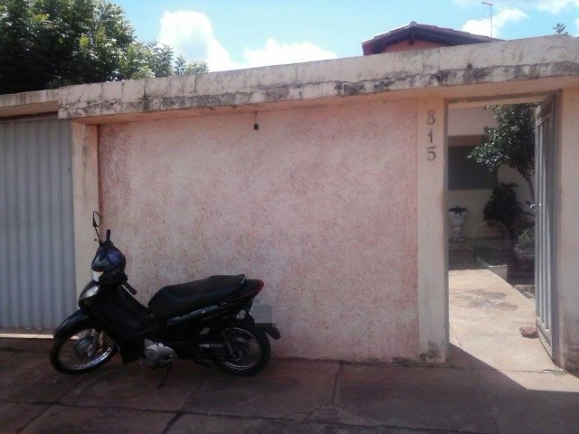 Residência alvo dos bandidos (Crédito: Reprodução)