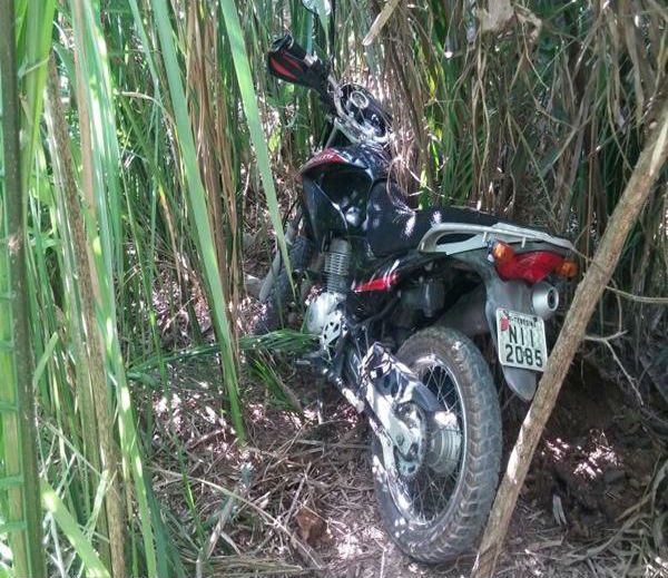 Veículo recuperado pela Polícia Militar