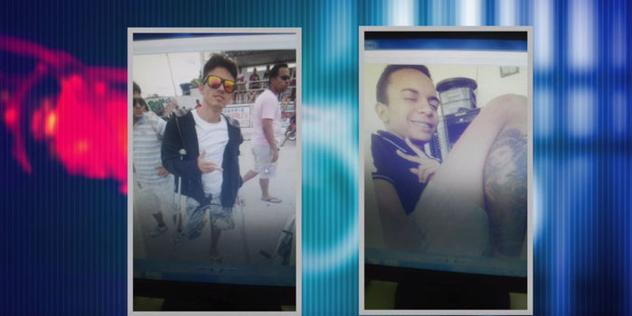 Acusados de terem assassinado o comerciante (Crédito: Reprodução)