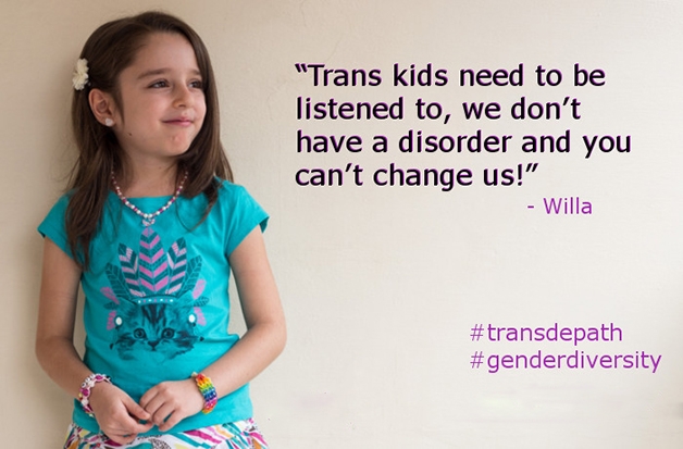 Criança transgênero (Crédito: Reprodução)
