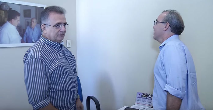 Firmino Filho em encontro com o deputado federal Flávio Nogueira (Crédito: Reprodução)