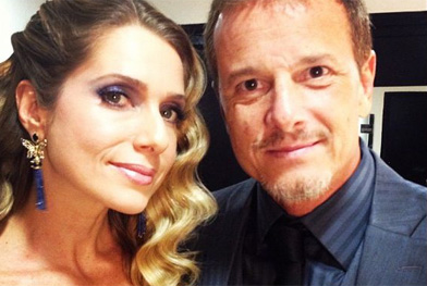 Letícia e Marcelo juntos em novela
